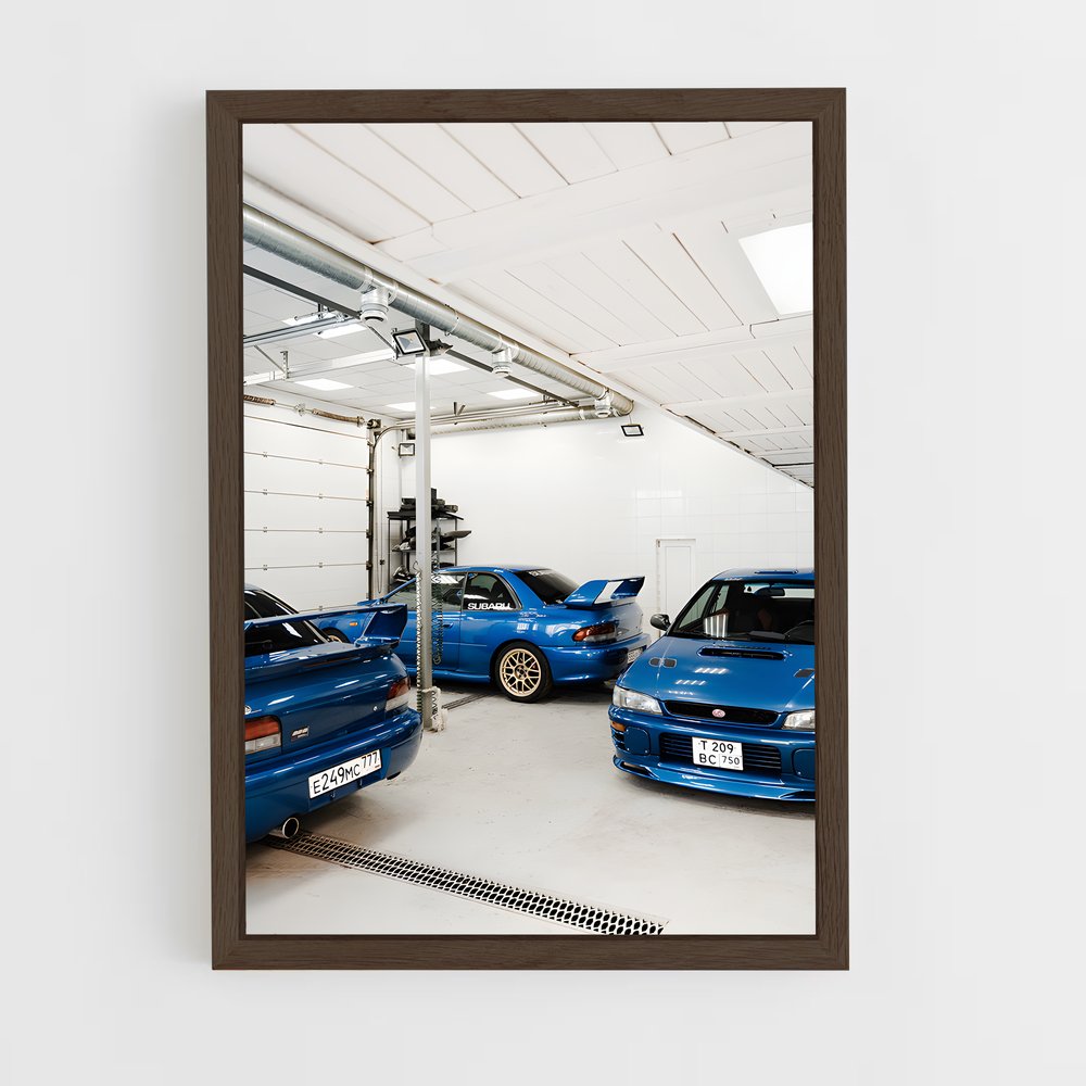 Poster Garage Fantastique – affiche Subaru (vue 5)
